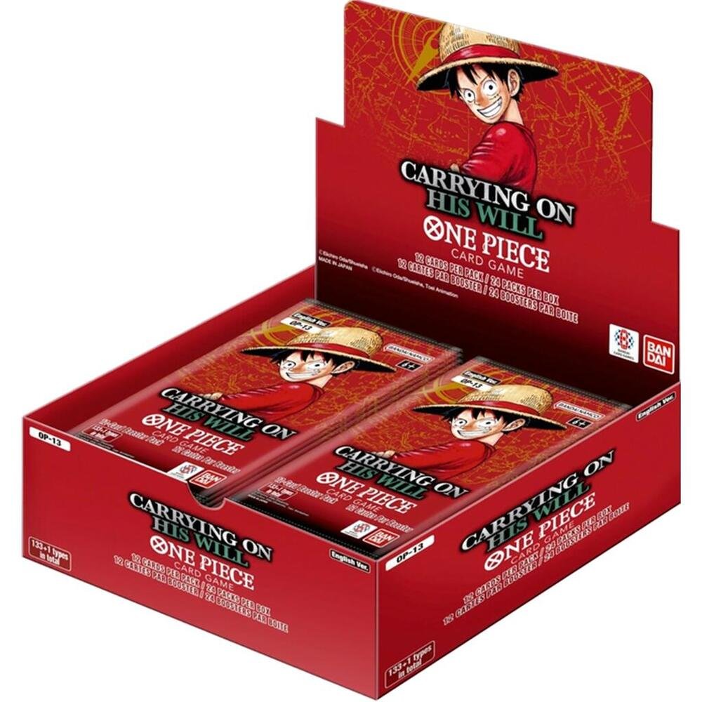 628352_in_1000x1000.jpg Carrying On His Will Booster Box – Carrying On His Will (OP13) - Image 1