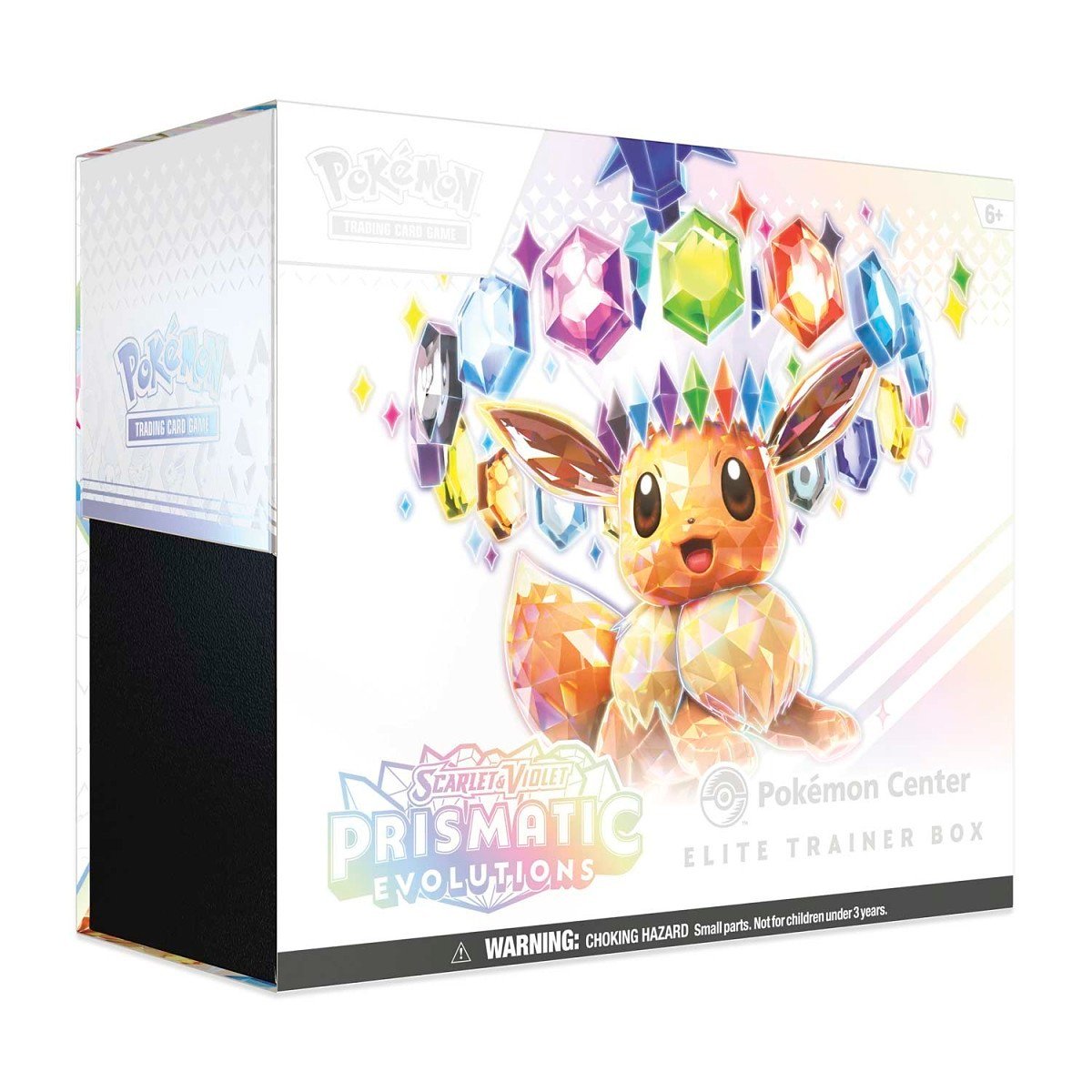 B12023_BUNDLE1098_02.jpg Prismatic Evolutions Pokémon Center Elite Trainer Box, Espeon Pin & Playmat Bundle - Image 1
