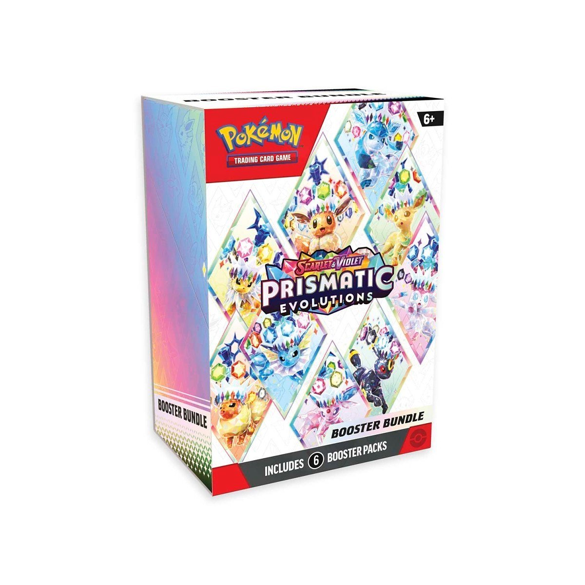 B12023_BUNDLE1099_02.jpg Prismatic Evolutions Booster Packs, Umbreon Pin & Playmat Bundle - Image 1