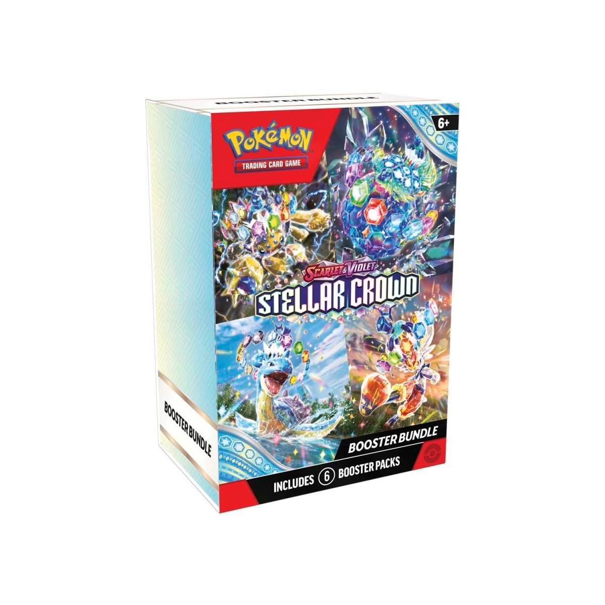 P9507_190-85920_01.jpg Pokémon TCG: Scarlet & Violet-Stellar Crown Booster Bundle (6 Packs) - Image 1