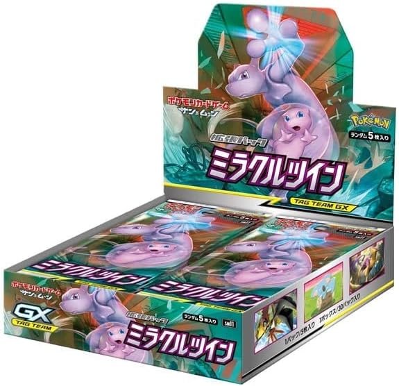 SM11-bb.jpg SM11 Miracle Twin Booster Box Japanese Pokemon Card - Image 1