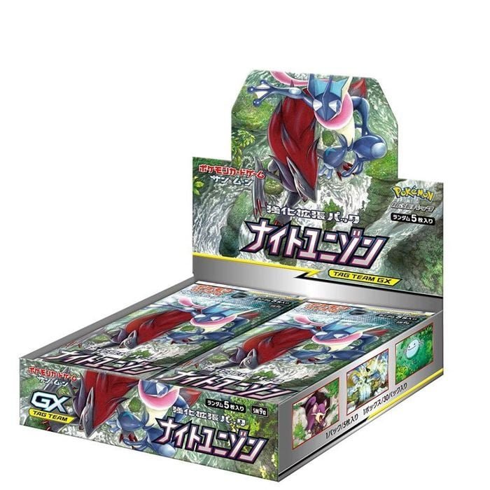 SM9a-bb.jpeg SM9a Night unison Booster Box Japanese Pokemon Card - Image 1