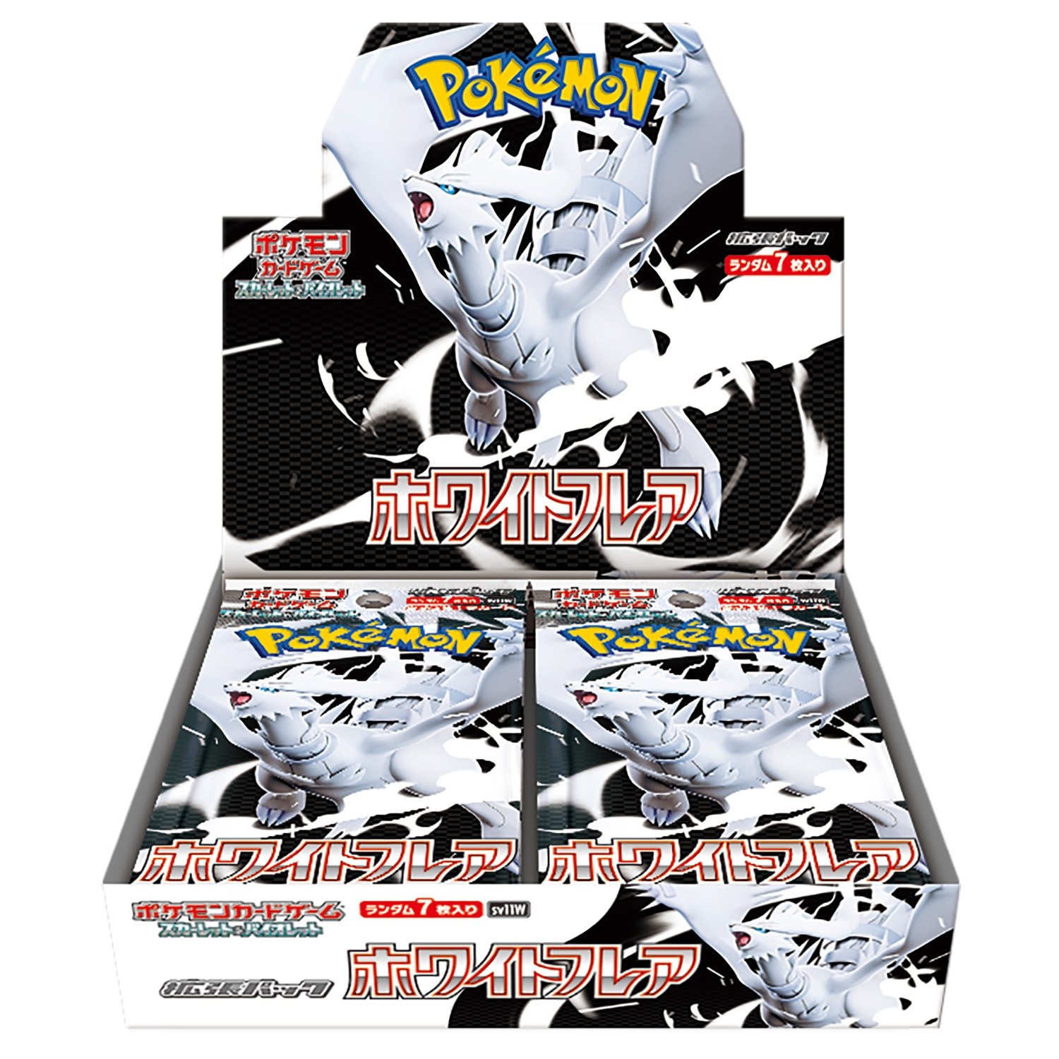 SV11W-bb.jpg SV11W White Flare Booster Box Japanese Pokemon Card - Image 1