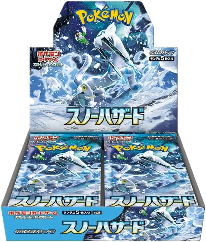 SV2P-bb.webp SV2P Snow Hazard booster box Japanese Pokemon Card - Image 1