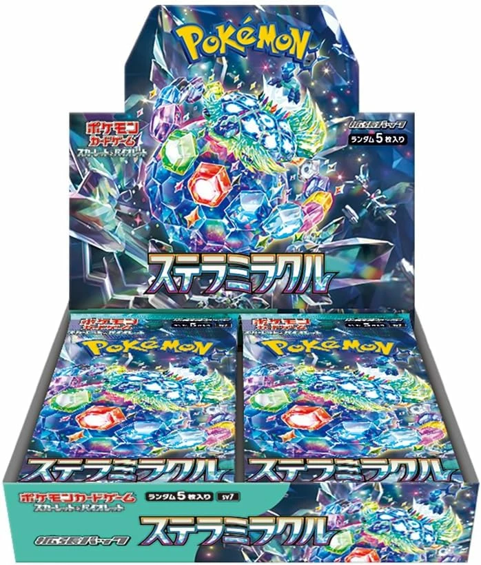 SV7-bb.webp SV7 Stella Miracle Booster Box Japanese Pokemon Card - Image 1