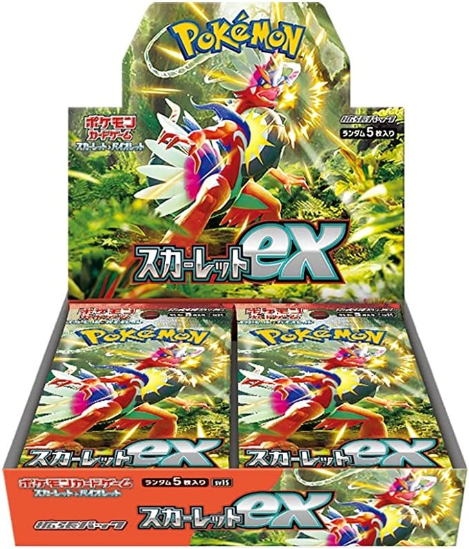 Scarlet-booster-box-SV1S.jpg SV1S Scarlet Ex booster box Japanese Pokemon Card - Image 1