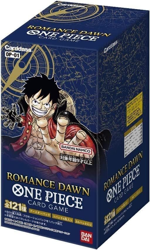 op01-bb.jpg OP-01 ROMANCE DAWN booster box Japanese ONE PIECE CARD - Image 1