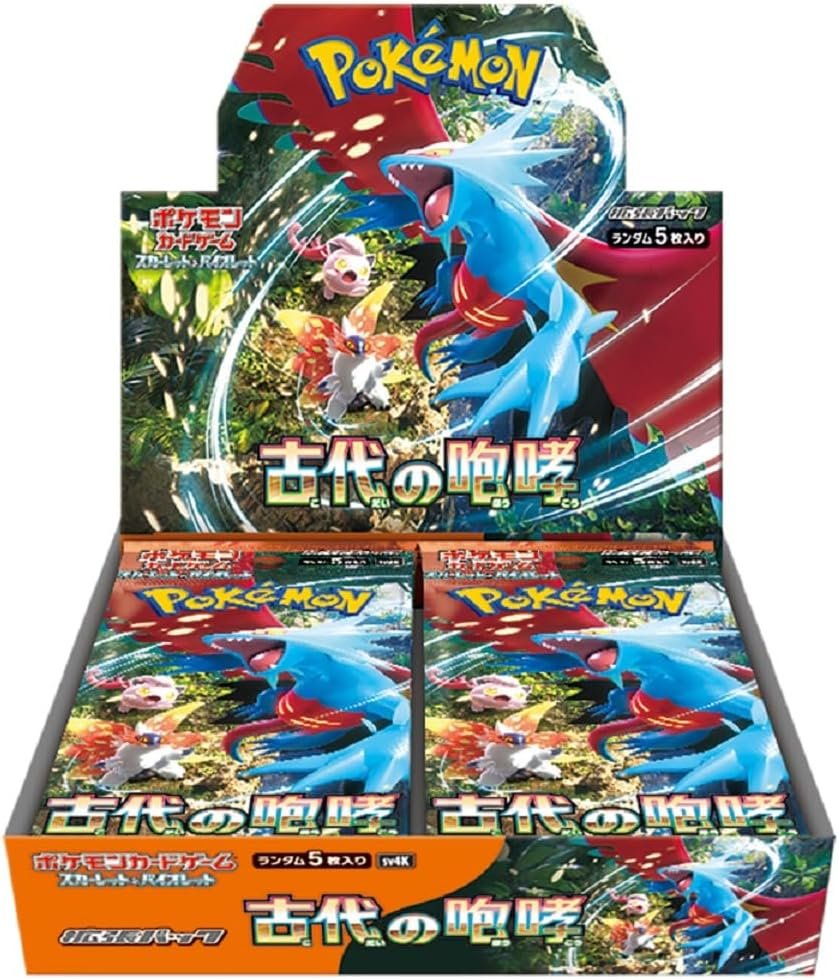 sv4k-bb.jpg SV4K Ancient Roar booster box Japanese Pokemon Card - Image 1
